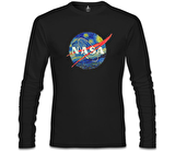 Nasa - Van Gogh Siyah Erkek Sweatshirt