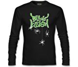Billie Eilish - Spider Siyah Erkek Sweatshirt