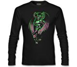 World of Warcraft Legion - Illidan Siyah Erkek Sweatshirt