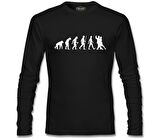Dance Evoloution Siyah Erkek Sweatshirt