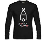 Squid Game-Final Game Siyah Erkek Sweatshirt