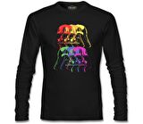 Star Wars - Darth Vader Colors Siyah Erkek Sweatshirt