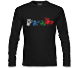 Son Hava Bükücü  Aang  Katara Prens Zuko  Toph Beifong Siyah Erkek Sweatshirt