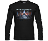 Hypocrisy - Worship Siyah Erkek Sweatshirt