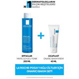 La Roche-posay Yağlı Cilter Için Onarıcı Bakım Seti:effaclar Tonik&cicaplast Onarıcı Bakım Kremi