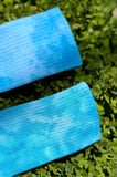 Unisex Mavi Batik Desenli Soket Spor Çorap