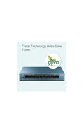 TP-LINK LS108G 8PORT 10/100/1000 YÖNETİLEMEZ SWITCH