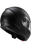 Ff325 Strobe Çene Açılır Mat Siyah Kask