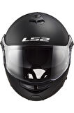 Ff325 Strobe Çene Açılır Mat Siyah Kask