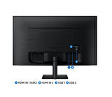 Samsung M5 M50D 32" 60 Hz 4 Ms ( Hdmı+Usb) Fhd Smart Akıllı Monitör LS32DM500EUXUF