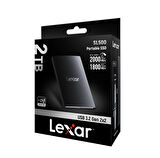 LEXAR 2TB LSL500X002T-RNBNG EXT.SSD 2TB USB3.2 GEN2X2 UP TO 2000MB/S READ AND 1800MB/S WRITE