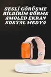 Akıllı Saat Alarm ve Titreşim Uyku ve Sağlık Takibi GPS Uyumlu Nabız Ölçer Sesli Görüşme - Lisinya