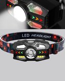 Şarj Edilebilir LED Far Hareket Sensörlü 5 Modlu Outdoor Yeni Nesil - Lisinya