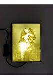 Kişiye Özel 3D Baskı LED Işıklı Fotoğraf Çerçevesi ve Lamba – Dekoratif Gece Lambası & Hediye
