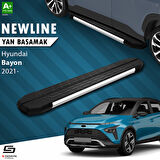 S-Dizayn Hyundai Bayon NewLine Krom Yan Basamak 173 Cm 2021-2024 A+ Kalite