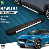 S-Dizayn Hyundai Kona NewLine Krom Yan Basamak 173 Cm 2018-2023 A+ Kalite