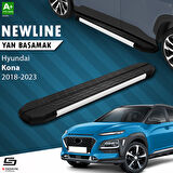 S-Dizayn Hyundai Kona NewLine Aluminyum Yan Basamak 173 Cm 2018-2023 A+ Kalite