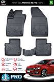 S-Dizayn Fiat Egea Sedan 3D Pro Havuzlu Paspas 2015-2020 A+ Kalite