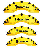 A5 Uyumlu Brembo Sarı Kaliper Kapağı 4 Parça Ön Arka Set