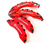 Jumpy Uyumlu Brembo Kırmızı Kaliper Kapağı 4 Parça Ön Arka Set