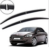 Peugeot 301 2012+ Kromlu Cam Rüzgarlığı İthal