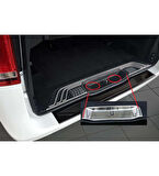 Mercedes Vito Uyumlu W447 2014 Sonrası Arka Tampon İç Eşiği Krom