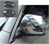 Subaru Forester Uyumlu 2009 2012 Ayna Kapağı ABS (Plastik) Krom