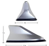 Hyundai Starex Uyumlu Köpek Balığı Balık Sırtı Shark Anten Gri