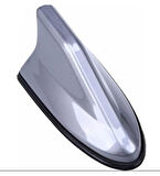 Hyundai I10 Uyumlu Köpek Balığı Balık Sırtı Shark Anten Gri