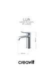 Lua Krom Şelale Lavabo Bataryası LU1500