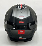 MT Thunder 4sv Luminence D1 Şefaf Vizörlü Kask Mat Renk - İç Güneş Vizörlü XL