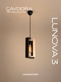 Ahşap Tekli Sarkıt Avize - LUNOVA3