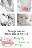 Lüx Emzirme Yastığı Emzirme Destekleyici Yastık Emzirme Minderi Oturma Destek Minderi Pembe