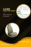 Dacia Dokker Hafif Ticari 2016-2021 Aracınıza Uyumlu Koltuk Kılıfı Luxe Deri Bej