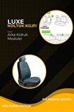 Subaru Impreza Sedan-hatchback 2008-2011 Aracınıza Uyumlu Koltuk Kılıfı Luxe Deri B. Mavisi