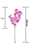 Yapay Lüx Pembe Bahar Dalı 100 Cm
