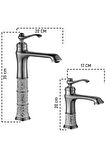 ROMA LAVABO BATARYASI - SİYAH