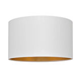 Levaillant Krem Lambader Şapka & Başlık – İçi Gold Kaplama, 35 cm Çap, 23 cm Yükseklik