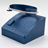 Pırlanta Montür Su Yolu Gümüş Bileklik - 3MM