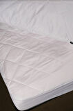Lawon Quito  Serisi Anti-Stres ( 200x200+30cm ) King Size Kapitone Sıvıgeçirmez Yatak Koruyucu Fitted Alez