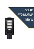 Lexron 150W IP65 Solar Güneş Enerjili Bahçe ve Sokak Lambası
