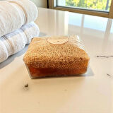 LEYAN KABAK LİFLİ DOĞAL SABUN - KAHVE