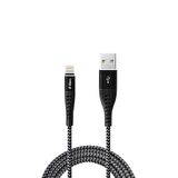 ttec ExtremeCable Ekstra Dayanıklı Lightning Şarj Kablosu 100cm Siyah