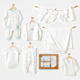 Lenaca The Zoo S Balboa Organik 10 Parça Hastane Çıkışı Ekru