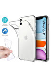 iPhone 11 Kılıf Lüx Şeffaf Silikon