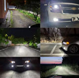 H11 Şimşek Etkili Led Xenon 6000K Beyaz
