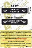 Kişiye Özel Ahşap Dekor Plaka, Araba Plaka, Isimli Plaka, Cam Önü Plakası, Aksesuar Plaka Mdf