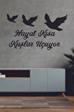 Lazer kesim r Ahşap Duvar Dekoru