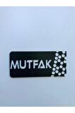 Dekoratif Mutfak Yönlendirme Tabelası