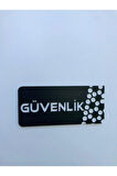 Dekoratif Güvenlik Yönlendirme Tabelası